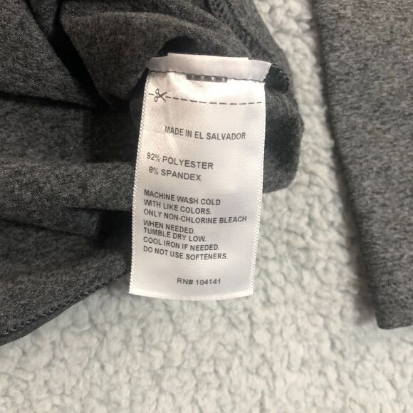 Reebok Shirt Kids Large Gray Logo Spell Out Pullover Crew Neck Speedwick Outdoor - Picture 4 of 8